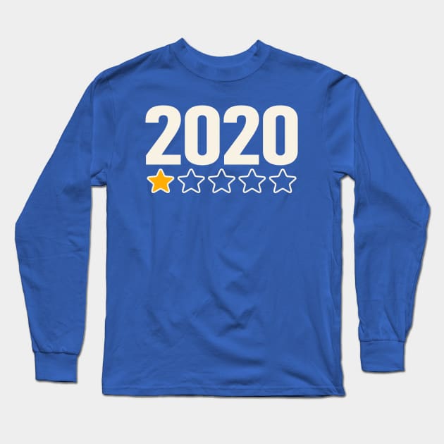 2020 One Star Rating Long Sleeve T-Shirt by Etopix